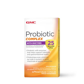 Complexe probiotique avec enzymes  | GNC