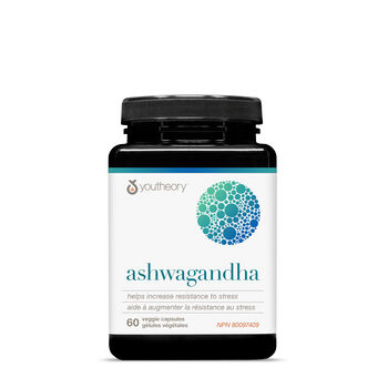 Ashwagandha - 60 Veggie Capsules &#40;30 Servings&#41;  | GNC