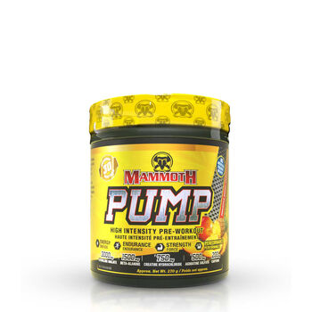 Pump High Intensity Pre-Workout - Pineapple Mango - 30 Servings  | GNC