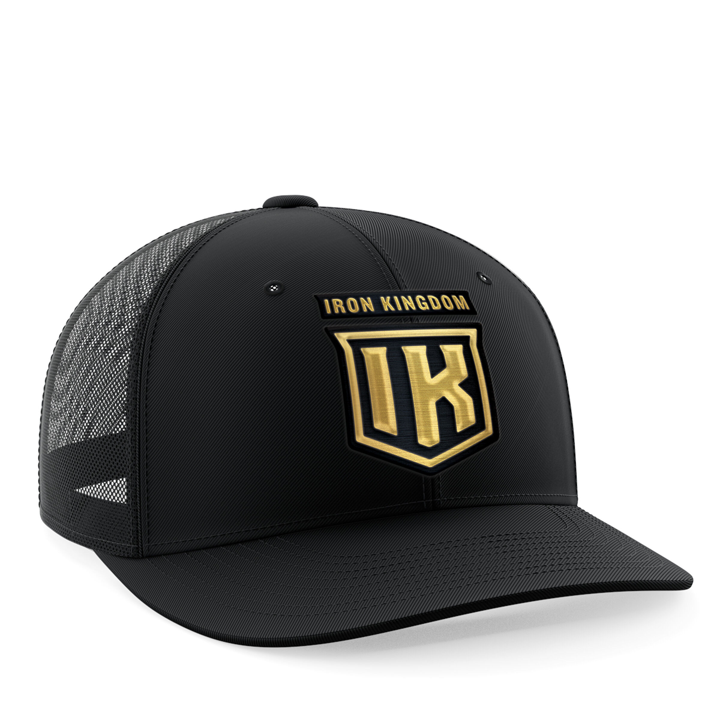 Iron Kingdom Trucker Hat - Black